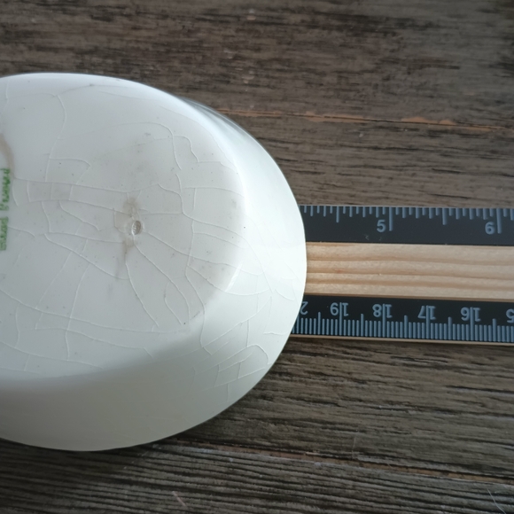 Vintage Cleminsons California Pottery Hand Painted Hanging Portrait Bridgerton - Picture 6 of 8